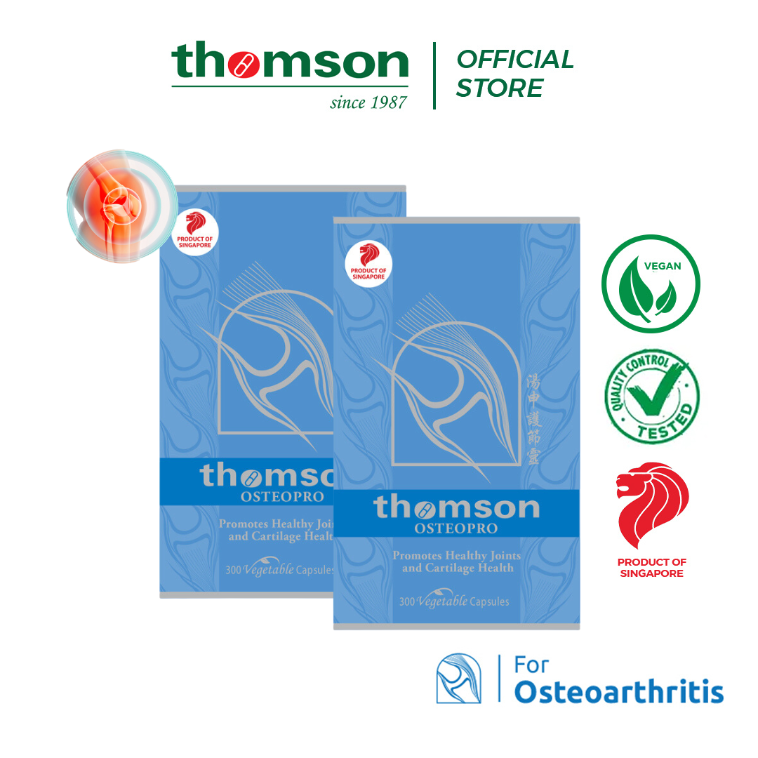 Thomson Health Osteopro (300+300 Tablets) - Maintain Healthy Joints And Cartilage