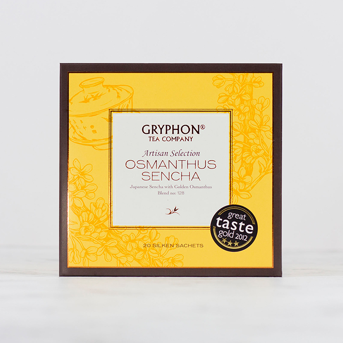 [GRYPHON TEA COMPANY] Osmanthus Sencha Green Tea Artisan Collection - 20 Sachets