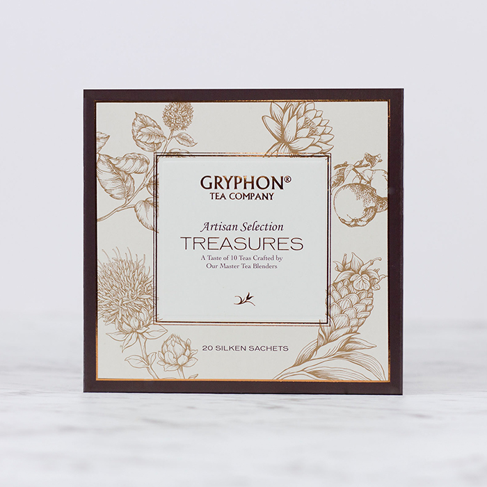 [GRYPHON TEA COMPANY] Treasures Multi Assorted Tea Artisan Collection - 20 Sachets