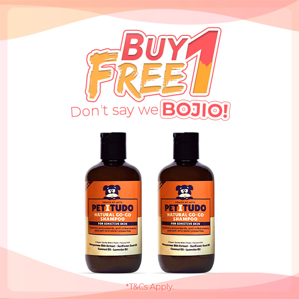 [1-FOR-1] PETITUDO NATURAL GO-GO Dog Shampoo for (Sensitive skin) 250ML