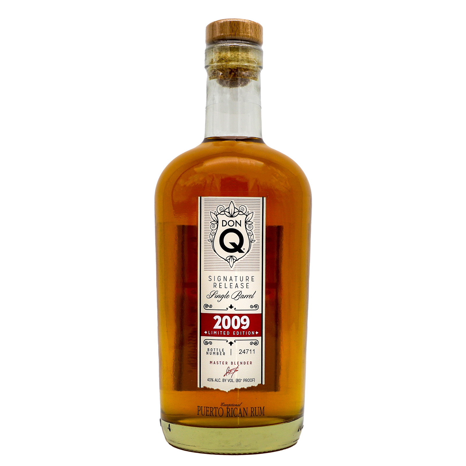 Don Q Signature Release Single Barrel 2009 Premium Aged Rum