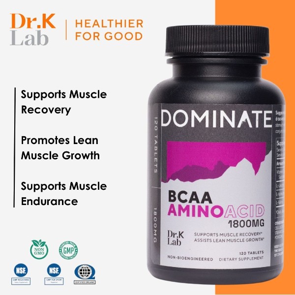 Dr. K Lab Amino Acid 1800 - Supports Muscle Recovery and Promotes Lean Muscle Growth