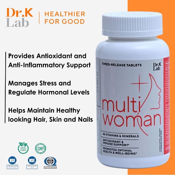 Dr. K Lab Multi Women - Provides Antioxidant and Anti-inflammatory Support