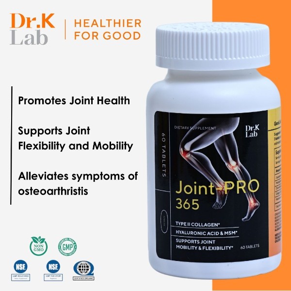 Dr. K Lab JointPro 365 - Promotes Joint Health and Supports Joint Flexibility and Mobility