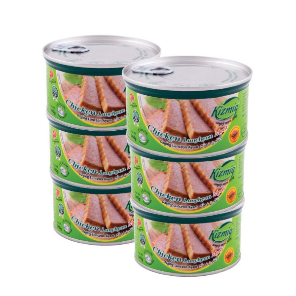 [Bundle of 6] Kizmiq Chicken Luncheon Meat 340g (Halal)