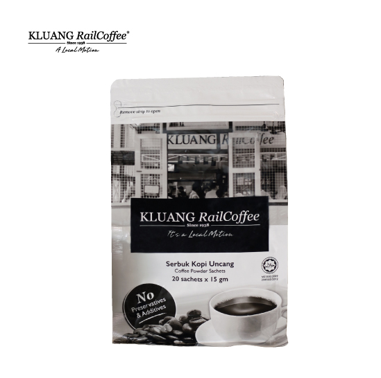 Original Kluang Rail Coffee Kopi O [Bundle of 6]