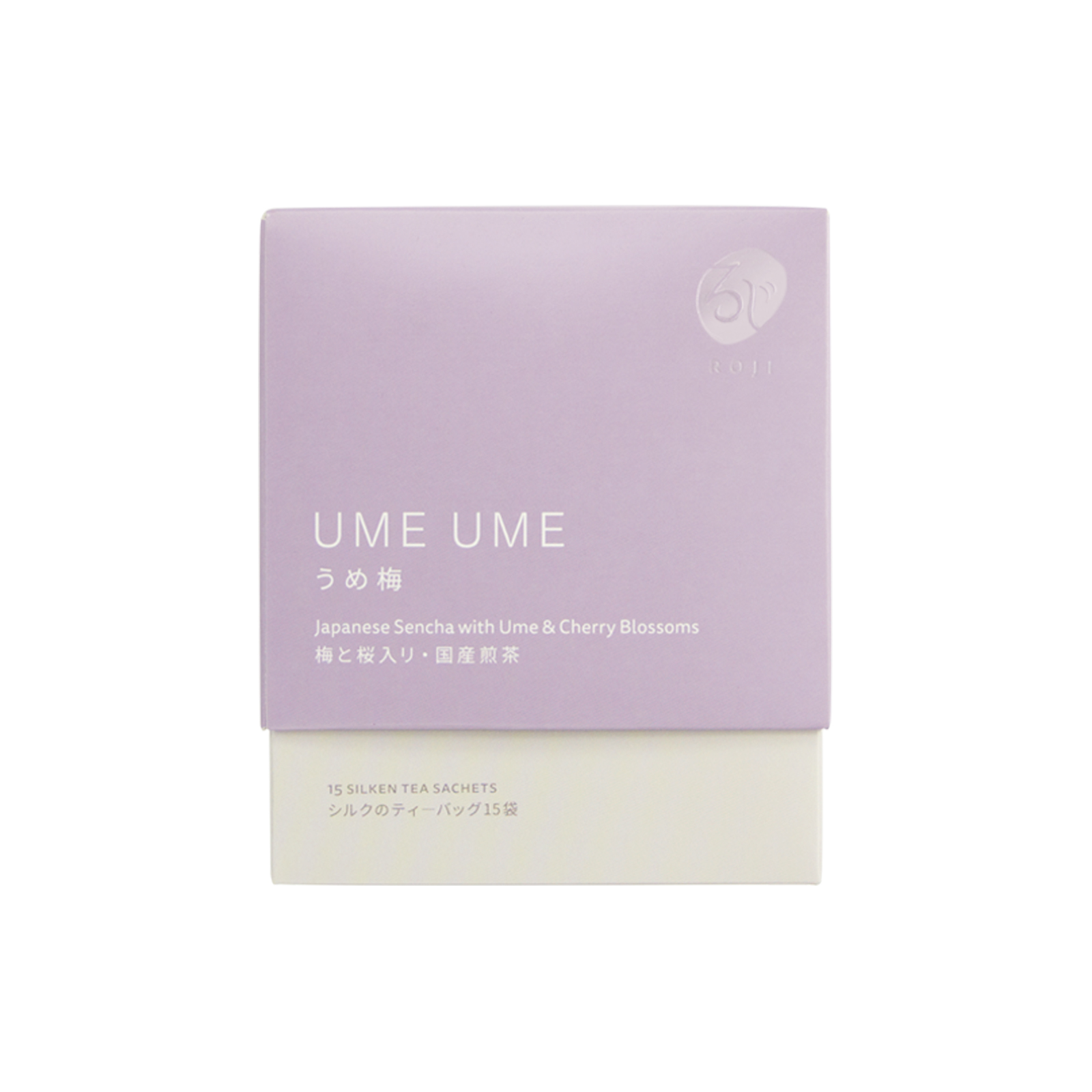 [ROJI CHA] Ume Ume Green Tea Japanese Sencha with Ume and Cherry Blossoms - 15 Sachets