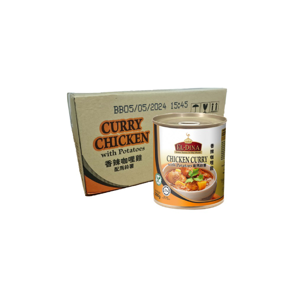 [Bundle of 24] El-Dina Chicken Curry with Potatoes 300g (Halal)