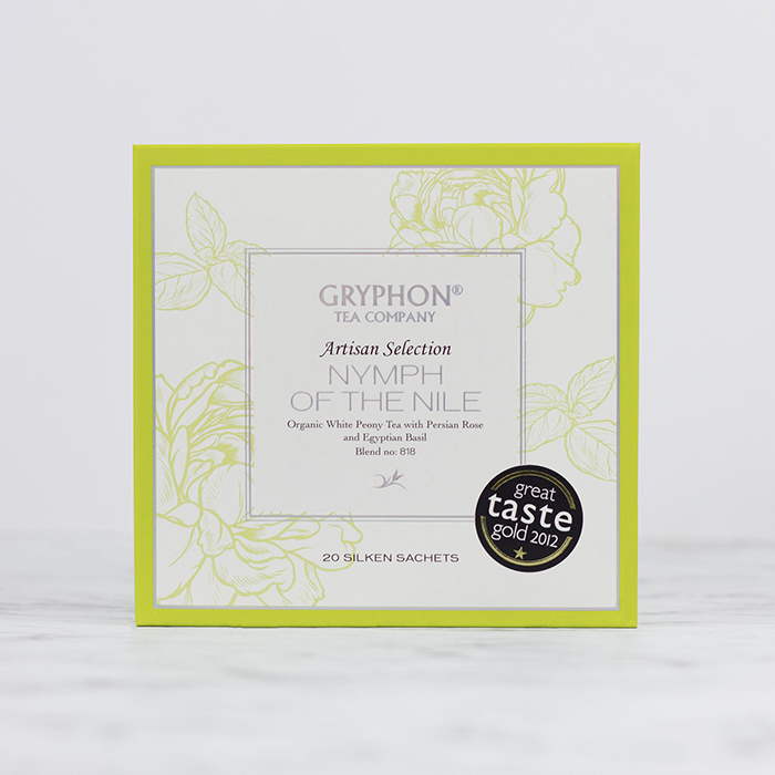 [GRYPHON TEA COMPANY] Nymph of the Nile White Tea Artisan Collection - 20 Sachets