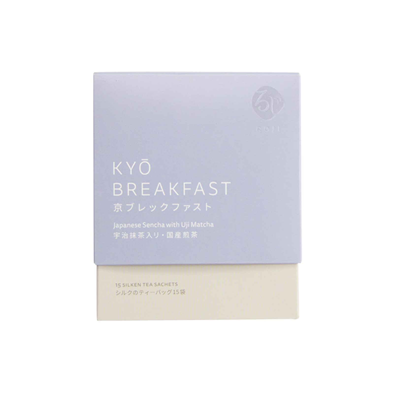 [ROJI CHA] Kyo Breakfast Green Tea Japanese Sencha with Uji Matcha - 15 Sachets