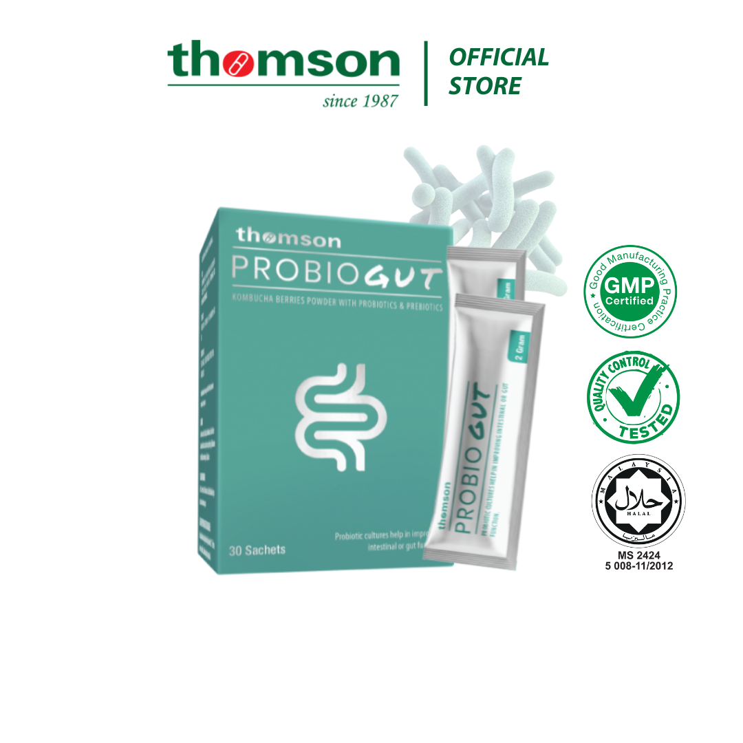 Thomson Health Probiogut Pre and Probiotics - Promote Healthy Gut & Body Mass