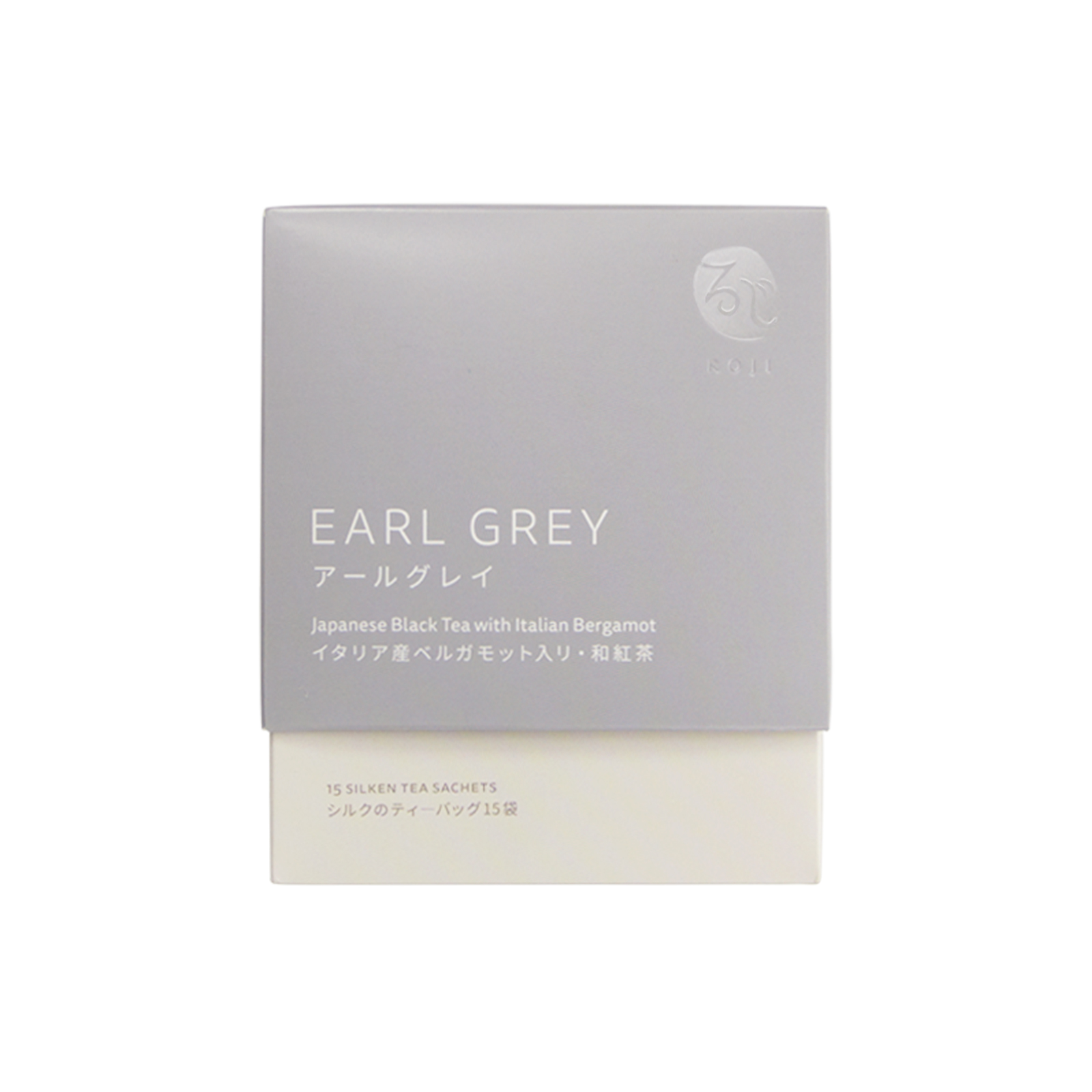 [ROJI CHA] Earl Grey Black Tea Japanese Black Tea with Italian Bergamot - 15 Sachets