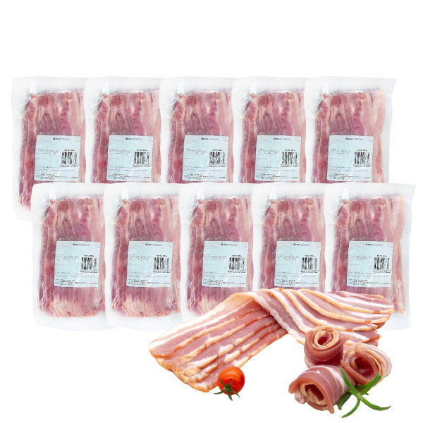 Kelly's Streaky Bacon 5KG (500gx10) Frozen