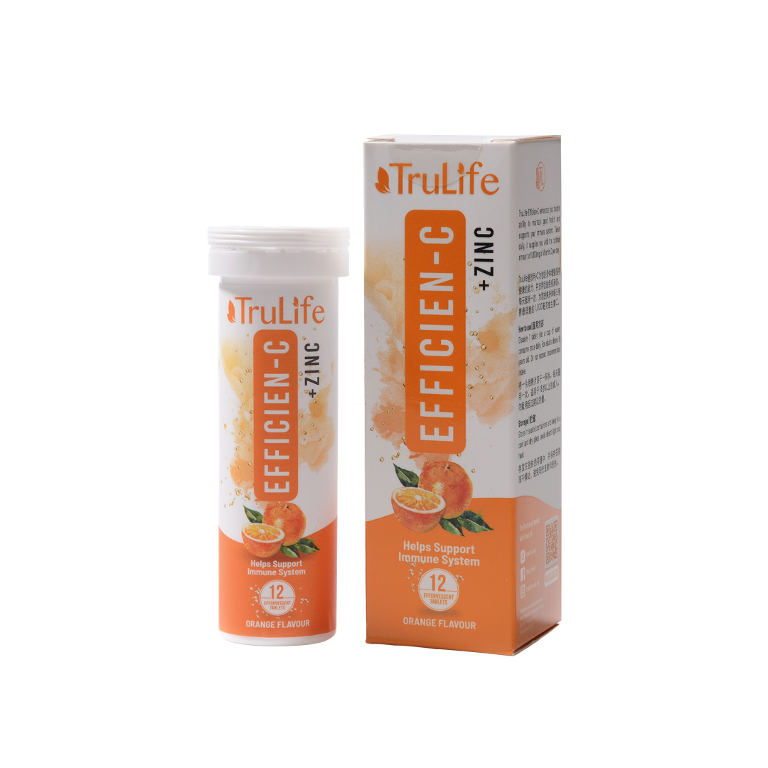 [FREE GIFT] TruLife Efficien-C With Zinc 12’S