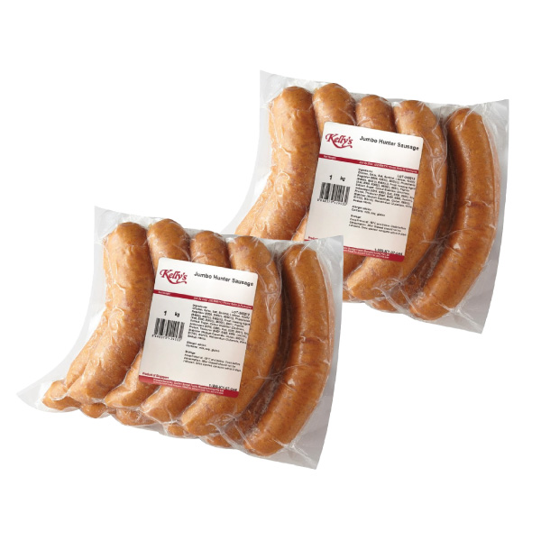 [Bundle of 2] Kelly's Jumbo Hunter Sausage 1kg (Frozen)