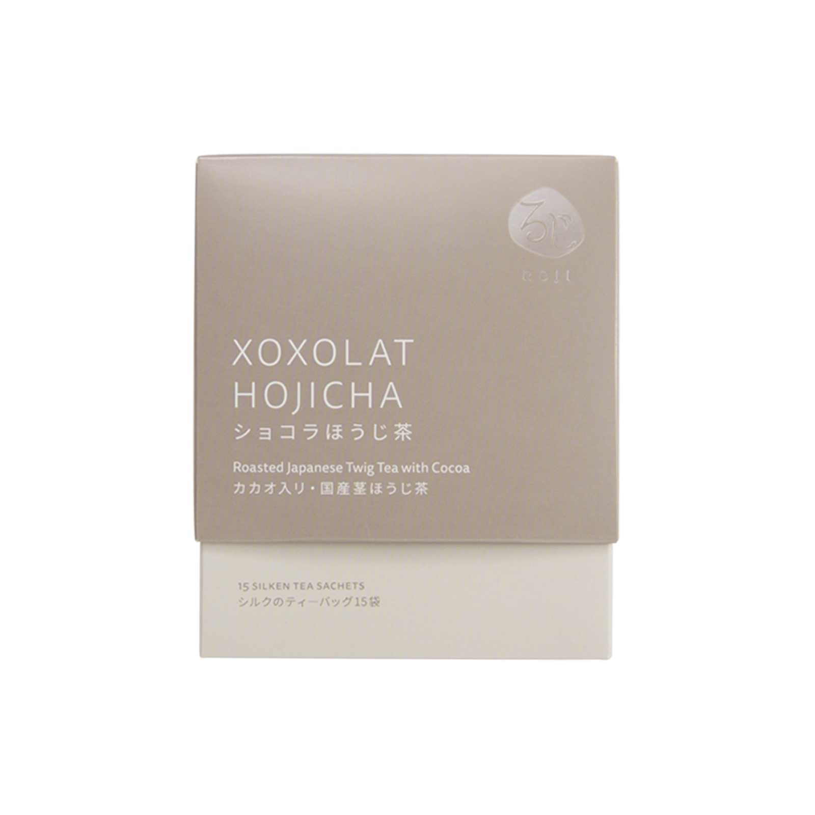 [ROJI CHA] Xoxolat Hojicha Roasted Japanese Twig Tea with Cocoa - 15 Sachets