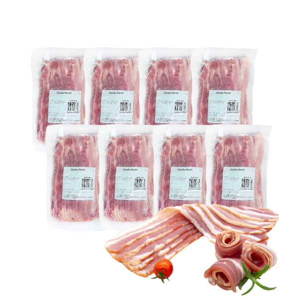 Kelly's Streaky Bacon 4KG (500gx8) Frozen