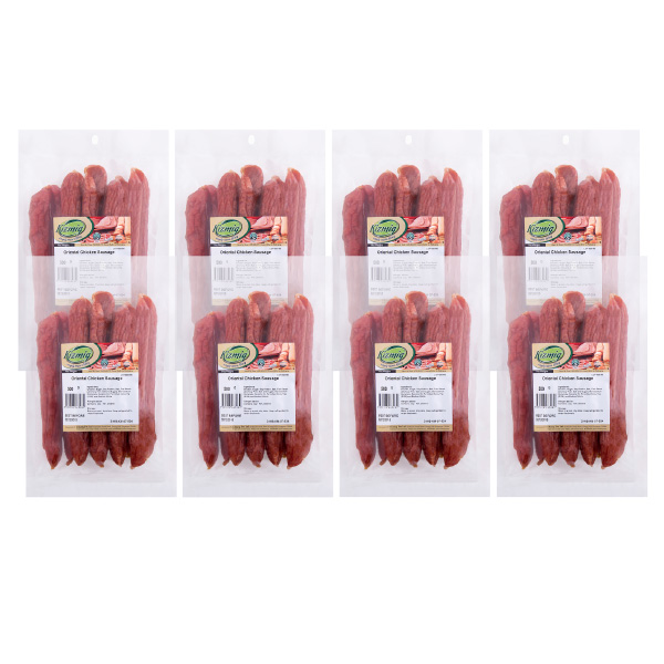 [Bundle of 8] Kizmiq Oriental Chicken Sausages 500g (Halal)