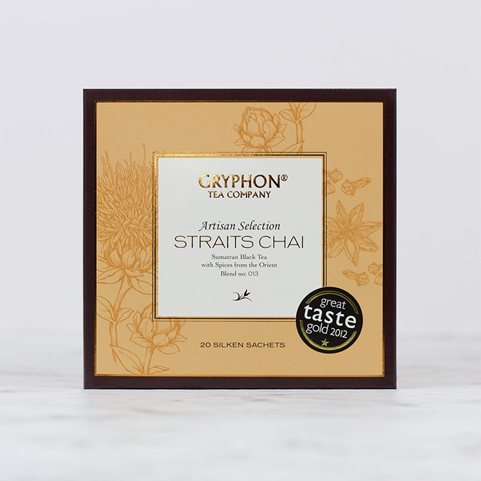 [GRYPHON TEA COMPANY] Straits Chai Black Tea Artisan Collection - 20 Sachets