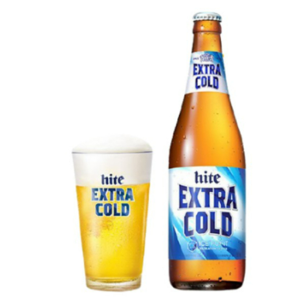 Hite Extra Cold Korean Beer 500ml x 12 Bottles (1 Carton)