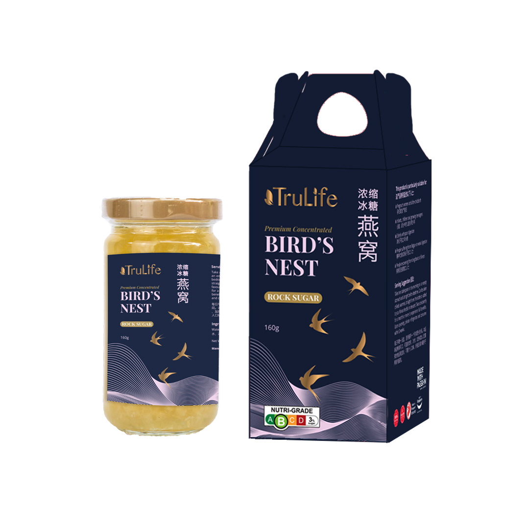 TruLife Premium Concentrated Bird’s Nest With Rock Sugar 160g