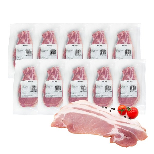 Kelly’s Back Bacon 5KG (500gx10) Frozen