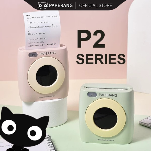 Paperang P2. Global Best Selling Pocket Thermal Printer. Best gift. Print label, sticker, notes, business card